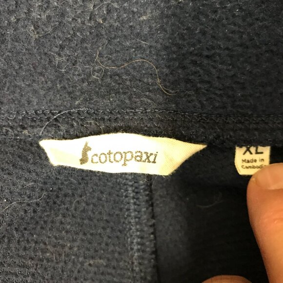 COTOPAXI ~ MENS XL ~ TAN FLEECE COLORBLOCK PULLOVER SWEATSHIRT JACKET - Picture 8 of 8